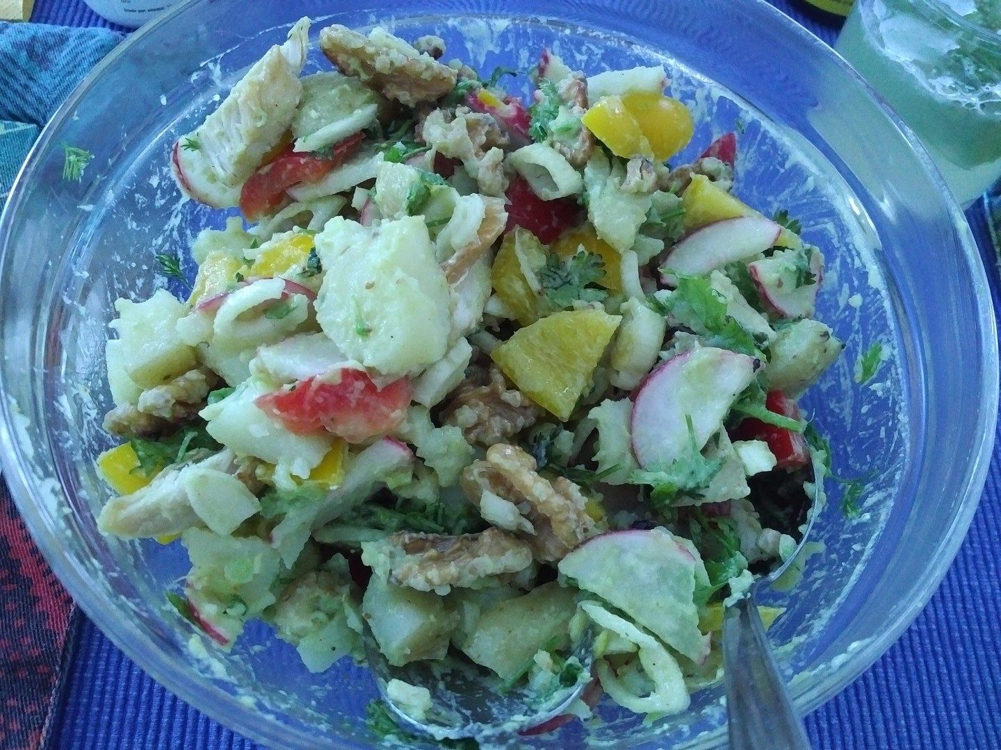 Eggless Mayo Potato Salad