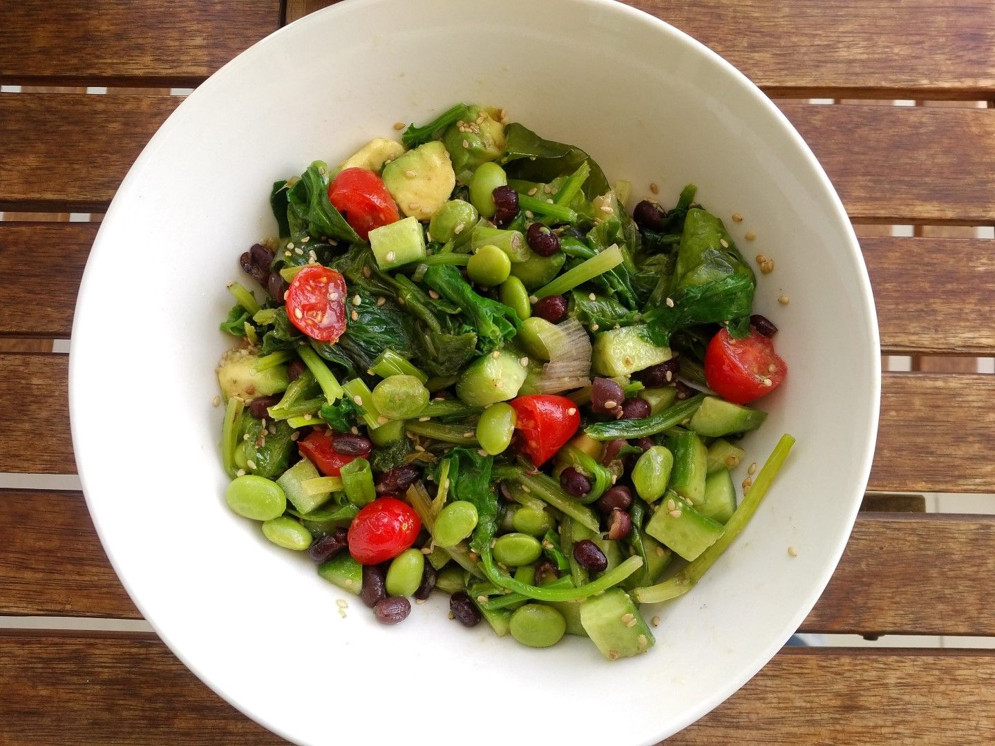 Adzuki and Edamame bowl